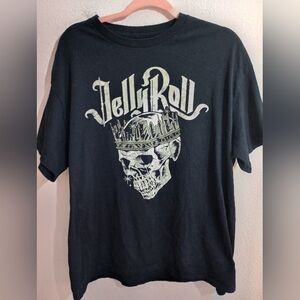 Black Jelly Roll Graphic Tee